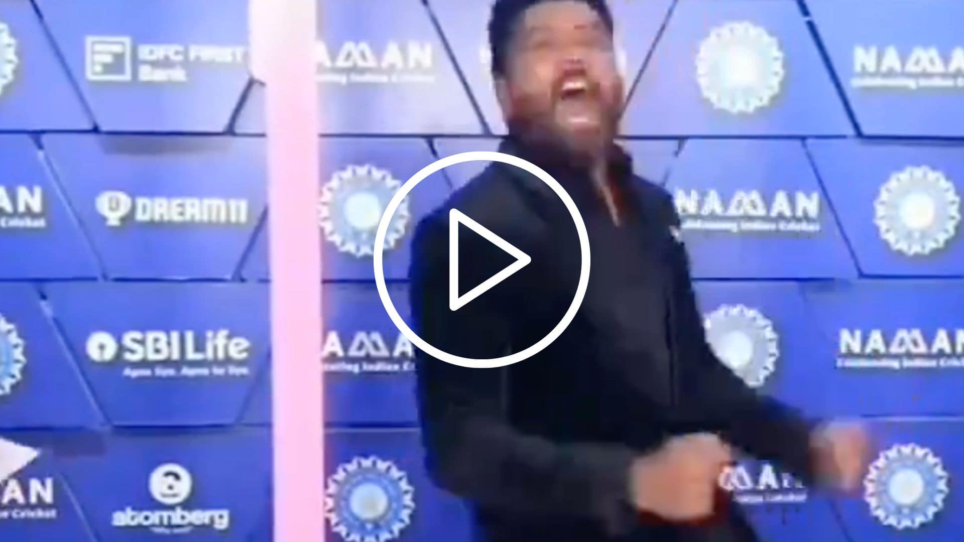 [Watch] Rohit Sharma's Epic Mimicry of Virat Kohli's Celebration During BCCI Awards